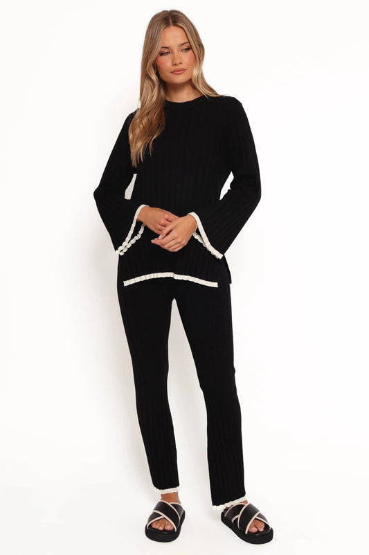 Dora High-Waist Knit Pant