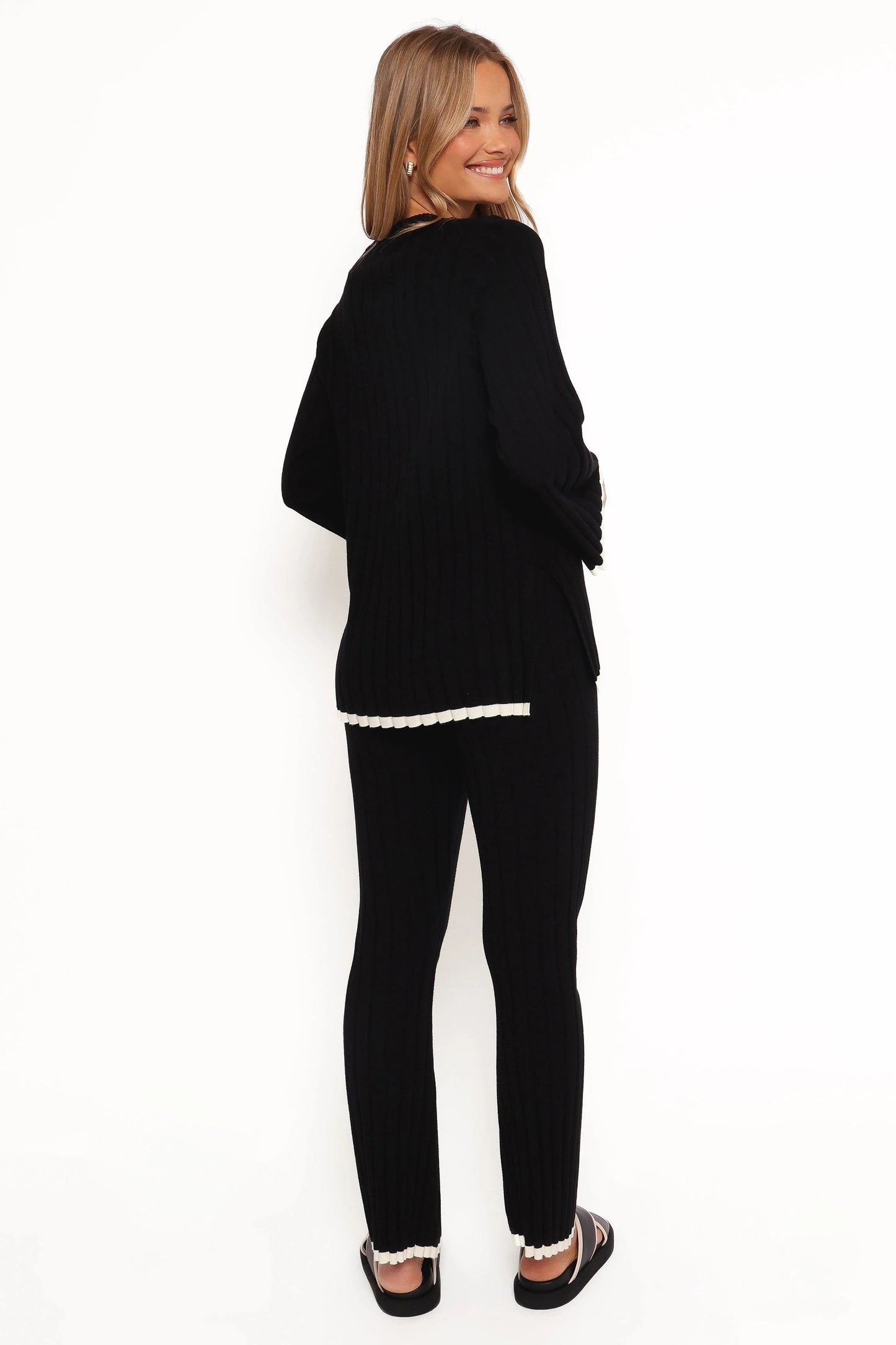 Dora High-Waist Knit Pant