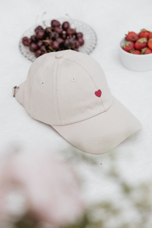 Embroidered-Crown Cotton Baseball Cap