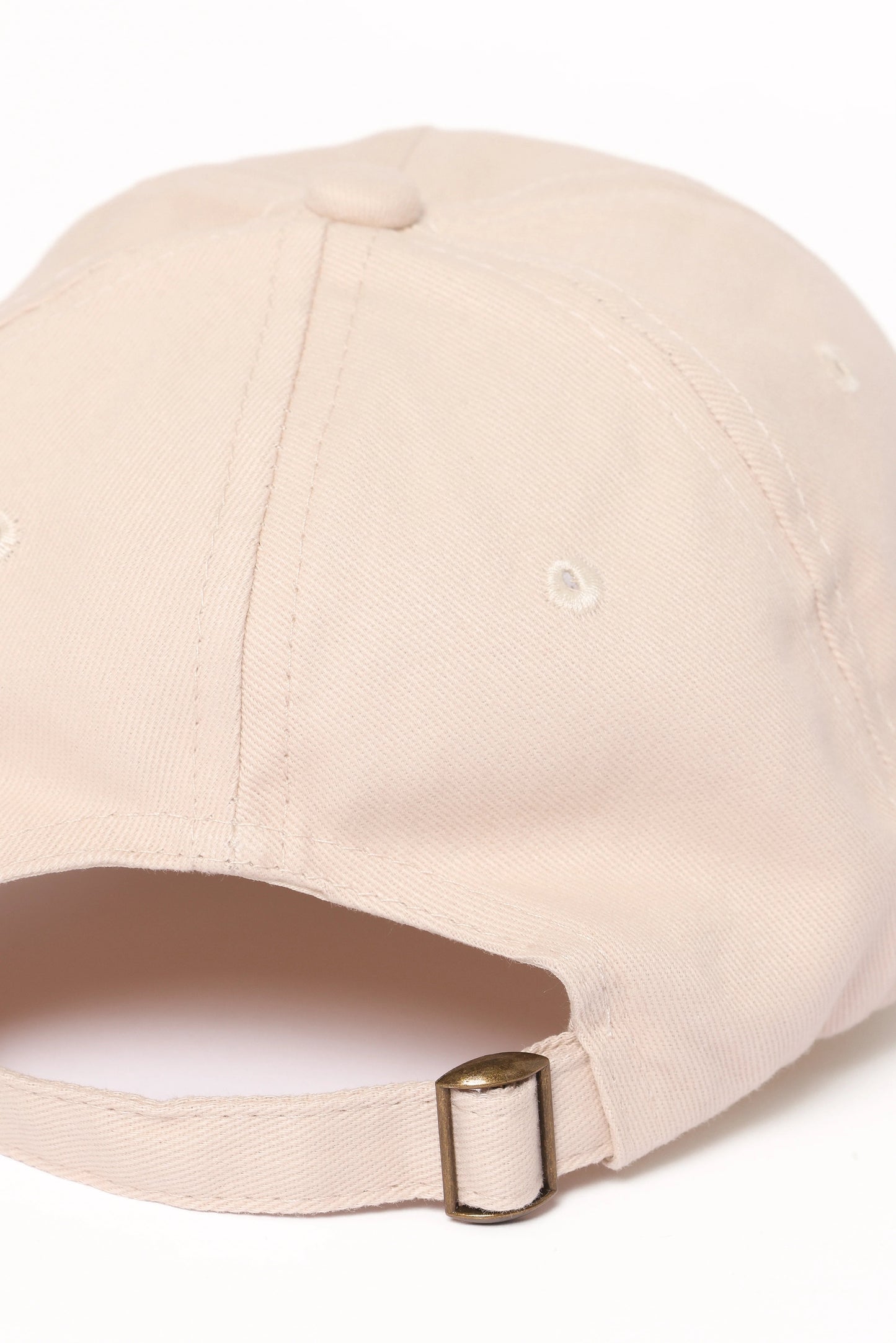 Embroidered-Crown Cotton Baseball Cap