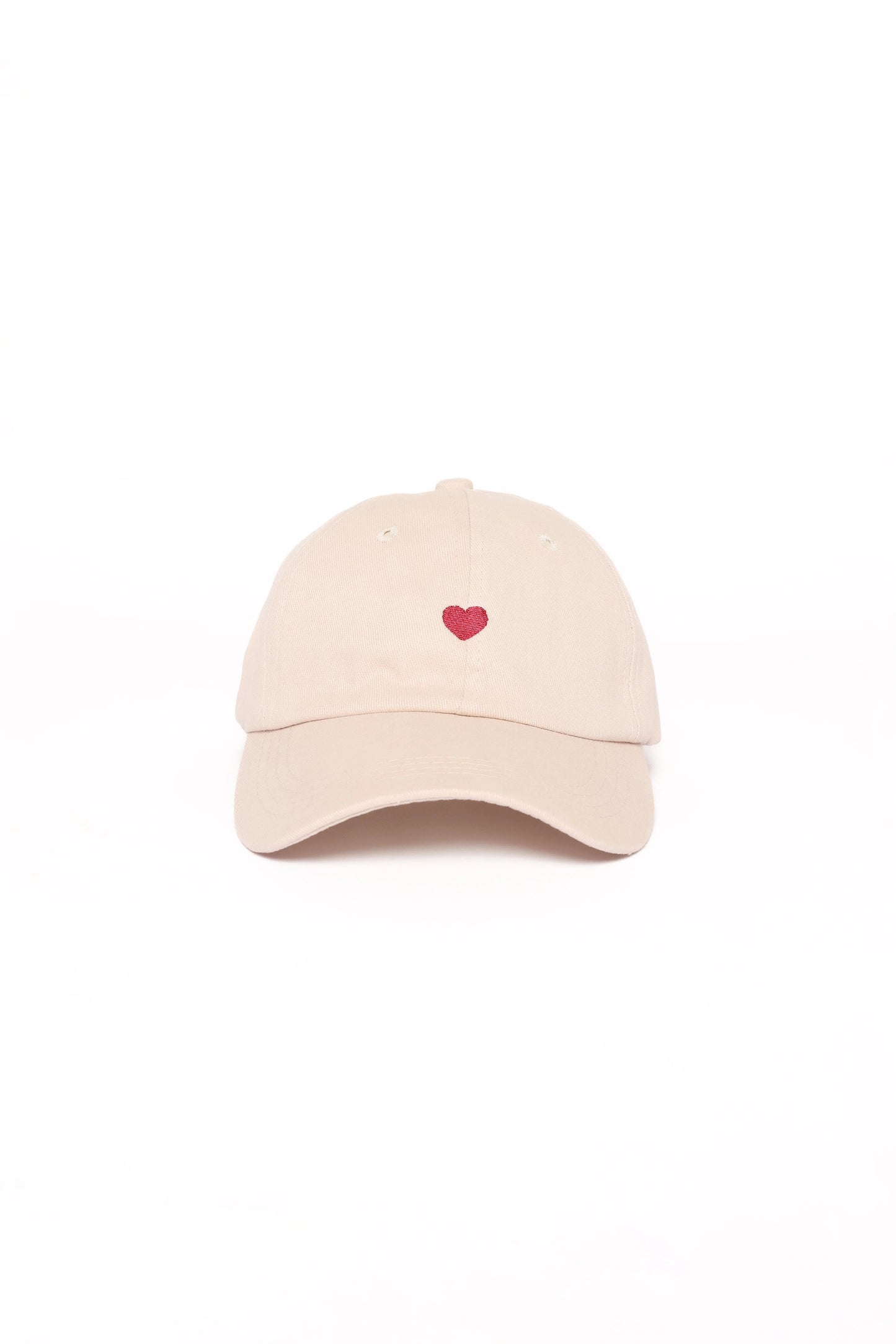 Embroidered-Crown Cotton Baseball Cap