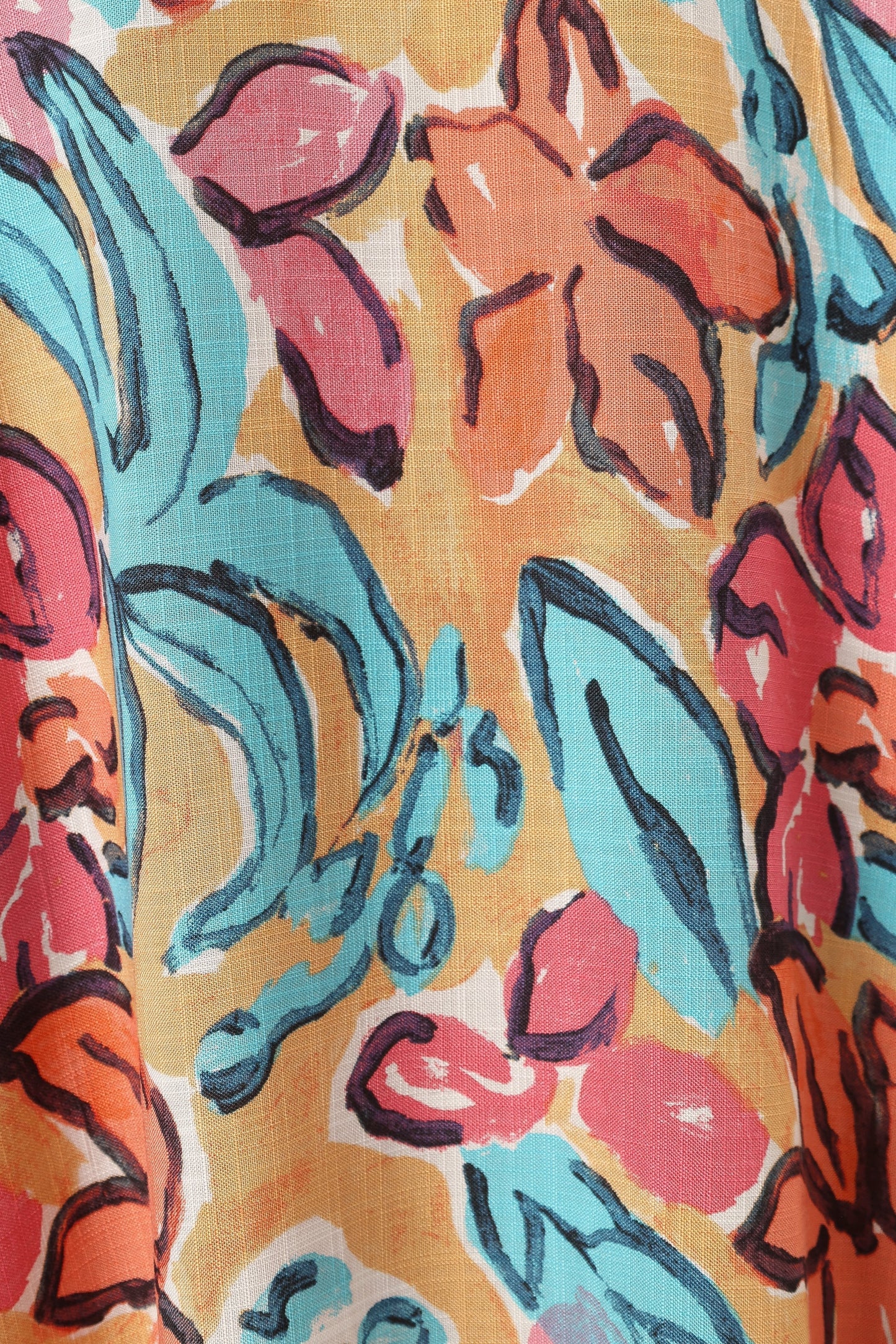 Halter-Back Floral Maxi